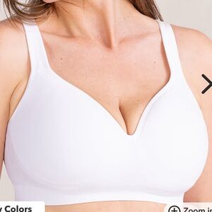 Shapermint White Seamless Comfort Bra